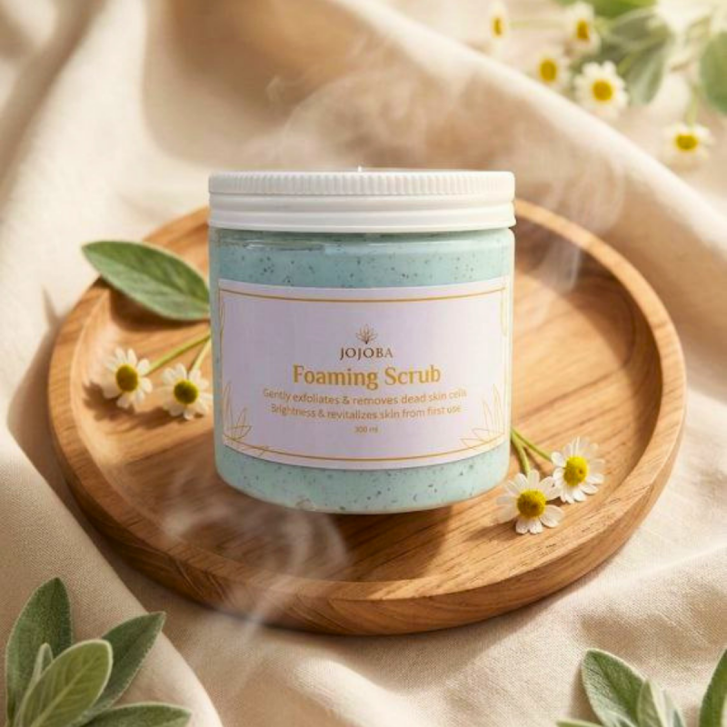 Foaming body scrub 